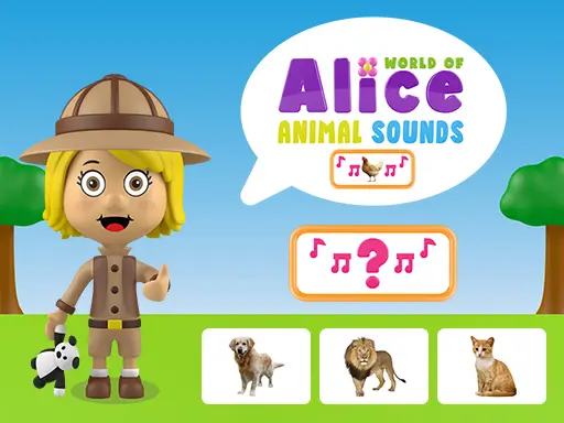 World of Alice – Animal Sounds: An Educational Journey